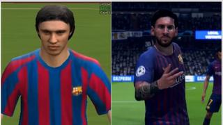 Del FIFA 2006 al 2020: la increíble metamorfosis de Lionel Messi en el simulador de EA [FOTOS]