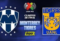 Monterrey vs. Tigres EN VIVO, vuelta: hora, canal y dónde ver transmisión Liguilla MX