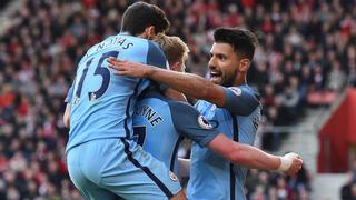 En ruta a la Champions: Manchester City ganó 3-0 al Southampton por Premier League