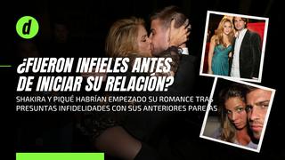 Shakira y Piqué:  internautas recuerdan presuntas infidelidades de la pareja antes de terminar sus relaciones previas