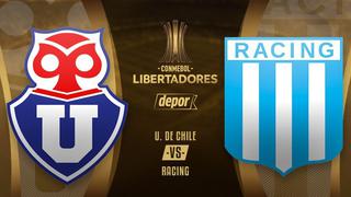 U. de Chile vs. Racing Club: revive el empate en Santiago por Copa Libertadores 2018