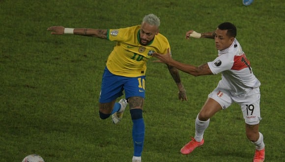 Perú y Brasil chocarán por la semifinal de la Copa América 2021 (Foto: AFP)