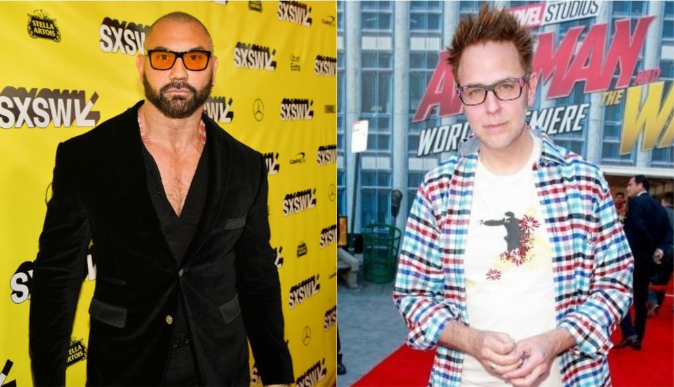 Dave Bautista confirmó que estará en la cinta y elogió el regreso de James Gunn. (Foto: AFP)