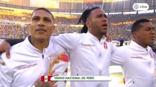 Emotiva entonación del Himno Nacional en la final de la Copa América [VIDEO]