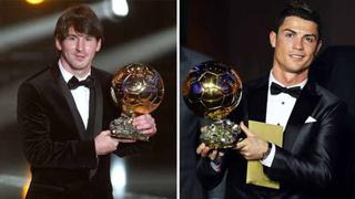 Ronaldo y Messi tendrían un Balón de Oro menos según sistema de France Football