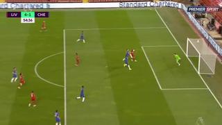 Medio gol de Alexander-Arnold: Firmino marca de cabeza el cuarto del Liverpool vs Chelsea en Anfield [VIDEO]