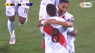 Bombazo y a celebrar: el golazo de Peña para el 1-0 en el Perú vs. Colombia [VIDEO]