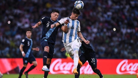 Argentina vs. Guatemala en partido por el Mundial Sub-20. (Foto: Getty)