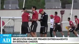 Gianluca Lapadula y Christian Cueva, inseparables en la práctica de la Selección Peruana [VIDEO]