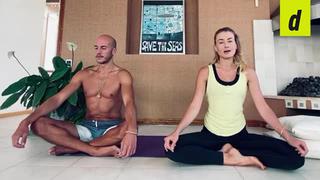 Yoga: libera así la tensión con esta secuencia en la cuarentena  [VIDEO]