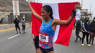 Jovana De la Cruz clasificó a Tokio tras alcanzar marca en la Maratón El Bicentenario
