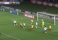 Santos Borré hizo gol de ‘chalaca’: así le ganó Colombia a Japón en Osaka [VIDEO]