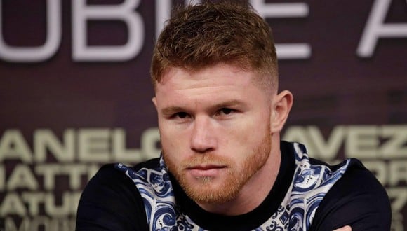 Saúl Álvarez es conocido popularmente como 'Canelo'. Aunque su nombre completo es Santos Saúl Álvarez Barragán y en su casa lo conocen como ‘Santitos’, el nombre de su padre. (Foto: AFP)