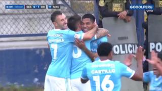 Ataque letal: el gol de Joao Grimaldo para el 1-0 de Sporting Cristal vs. Sport Boys [VIDEO]