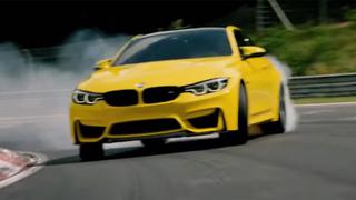 ¡A toda máquina! El BMW M4 CS se luce en el circuito de Nürburgring| VIDEO