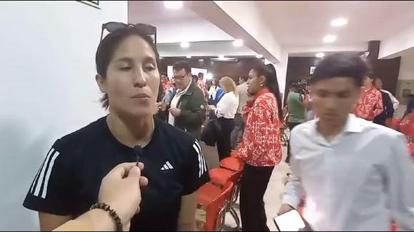 Alexandra Grande, representante de Karate. (Video: Ubaldo Villalobos)