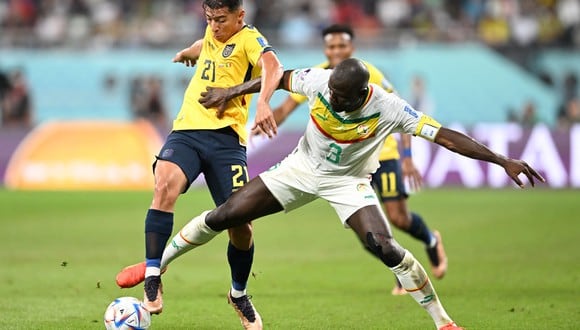 Ecuador vs. Senegal en partido por la fecha 3 del Mundial Qatar 2022. (Foto: EFE)