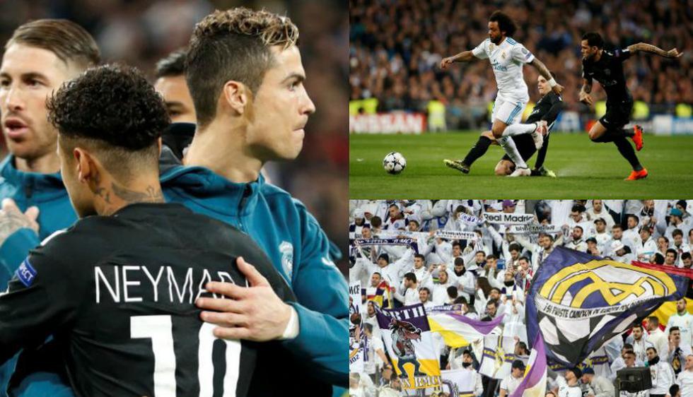 Real Madrid y PSG se vieron las caras en el Estadio Santiago Bernabéu. (Fotos: Agencias)