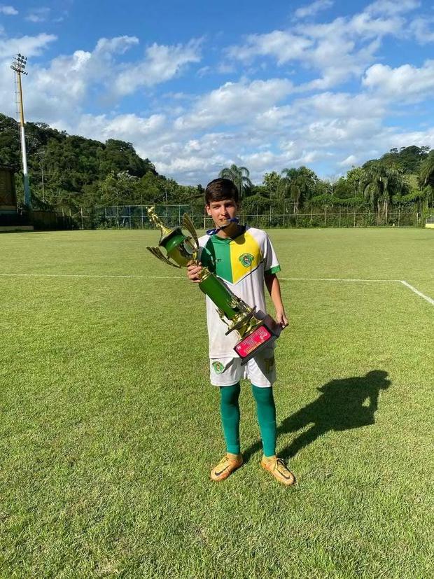 Flavio Muñoz fue campeón de la Rio Copa Sub-15 con Tigres do Brasil. (Foto: Difusión)