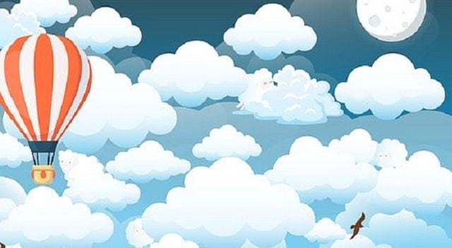 ¿Puedes encontrar las ovejas entre las nubes de este reto que da la hora en Facebook? (Difusión)