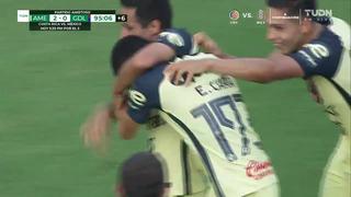 Debut soñado: gol de Emilio Lara para el 2-0 del América vs. Chivas por un amistoso [VIDEO]