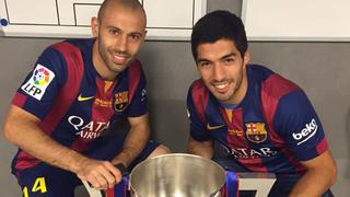 Permitido llorar: Suárez y su emotiva despedida a Mascherano tras su retiro del fútbol