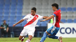 Perú cayó goleado 4-0 ante Paraguay, por el Sudamericano Sub-17