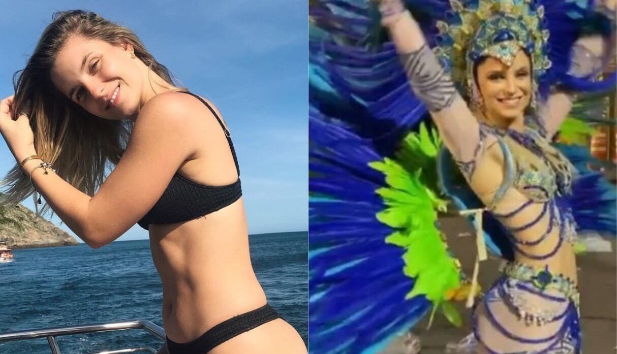 Thaísa Leal participó en el Carnaval de Rio de Janeiro 2020. (Foto: Captura Instagram)