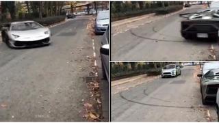 Pudo terminar en tragedia: Lamborghini realizó increíble maniobra para huir de la policía [FOTOS]