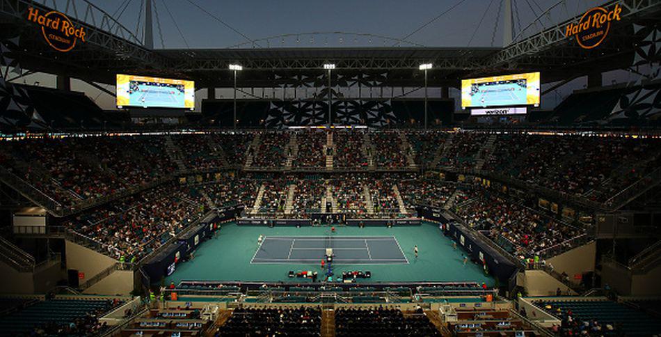 El Masters de Miami fue el segundo torneo ATP en cancelarse por el coronavirus. El primero fue Indian Wells. (Getty Images)