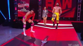¡Tremenda victoria! Andrade y Ángel Garza derrotaron a Cedric Alexander y Ricochet en Raw
