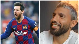 “¿No te ibas al ‘fisio’?”: el regaño de Lionel Messi al ‘Kun’ Agüero en plena transmisión en vivo [VIDEO]