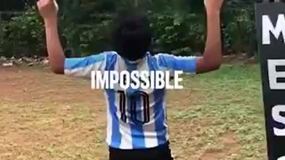 Bad Bunny cuenta la historia de un anuncio dedicado a Messi.  (Vídeo: Adidas)