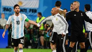 Jorge Sampaoli sobre el saludo de Messi: "Su gesto me pone orgulloso"