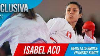 Isabel Aco, la karateca que entrenaba desde los tres años y se enfrentó a todos con tal de representar al Perú