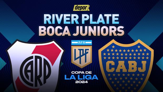 River vs. Boca EN VIVO por Superclásico en la Copa de la Liga Argentina. (Diseño: Depor)