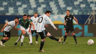 Con doblete de Messi: Argentina venció 4-1 a Bolivia por Copa América