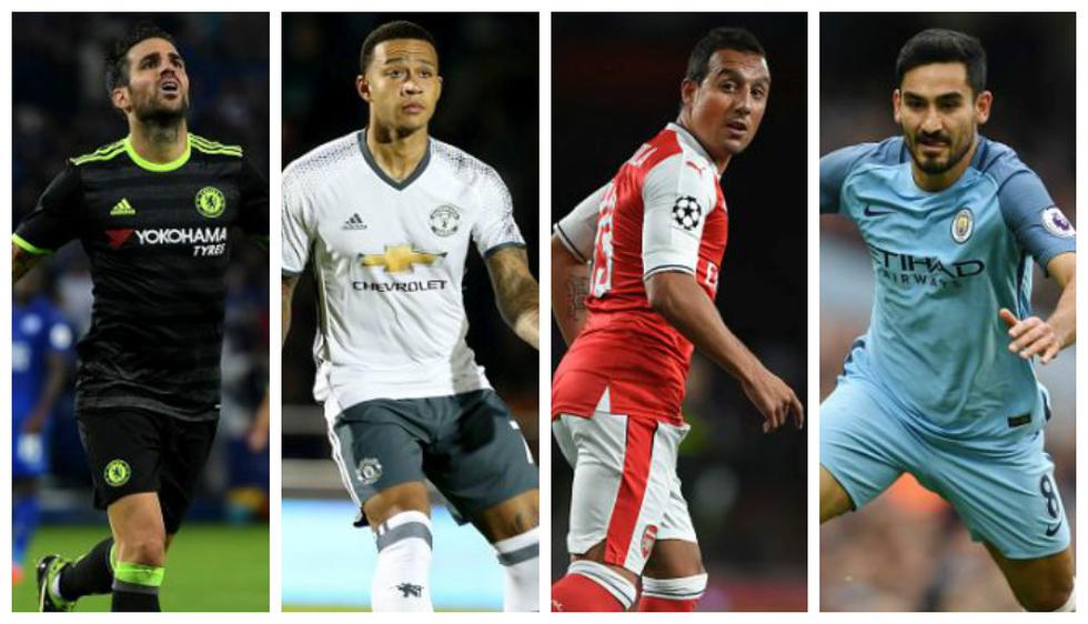 Los 20 futbolistas más lentos de la Premier League, según The Telegraph. (Getty Images)