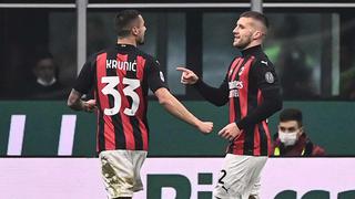 De baja de para el AC Milan vs. Juventus: Ante Rebic y Rade Krunic dieron positivo al coronavirus 