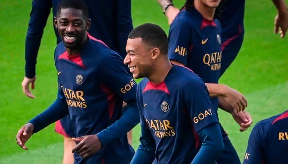 Se filtra conversación entre Mbappé, Dembélé y Lucas Hernández con insultao al Barcelona. (Foto: Agencias/PSG)