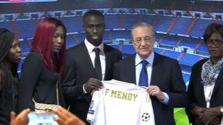 Para pelear con Marcelo: Real Madrid presentó de manera oficial a Ferland Mendy como nuevo fichaje