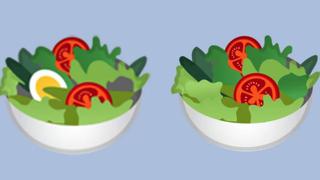 Googlemodifica el emoticón de la ensalada para hacerla apta para veganos