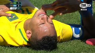 Neymar y la lesión con la que asustó a Brasil en los Juegos Río 2016