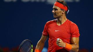 ¡Pisa fuerte! Nadal remontó ante Cilic y se metió a semifinales del Masters 1000 de Toronto