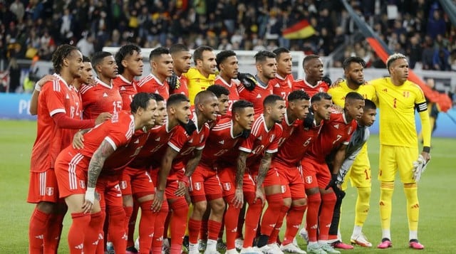 La alineación de Perú para el partido contra Corea del Sur. (Foto: EFE)