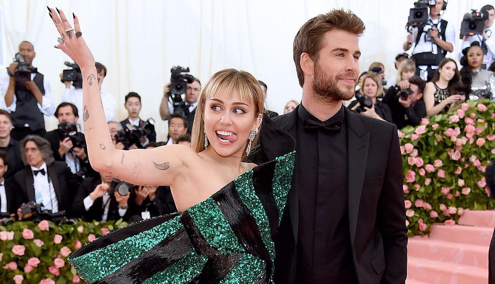 Miley Cyrus y Liam Hemsworth decidieron separarse luego de 8 meses de haberse casado. (Foto: AFP)