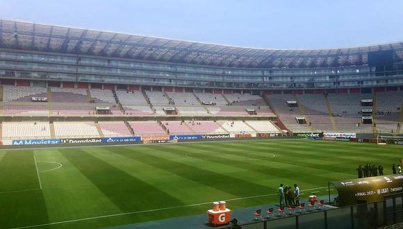 El gramado del Estadio Nacional está listo para la final entre Alianza Lima y Sporting Cristal. (Foto: Difusión)