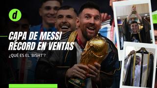 El ‘bisht’ de Messi: la extraña capa está de moda y ya se vende en Qatar