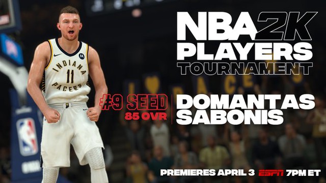 Domantas Sabons. (Foto: Twitter @NBA2K)