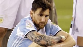 Lionel Messi: "Se terminó para mí la selección. Tengo la decisión tomada"